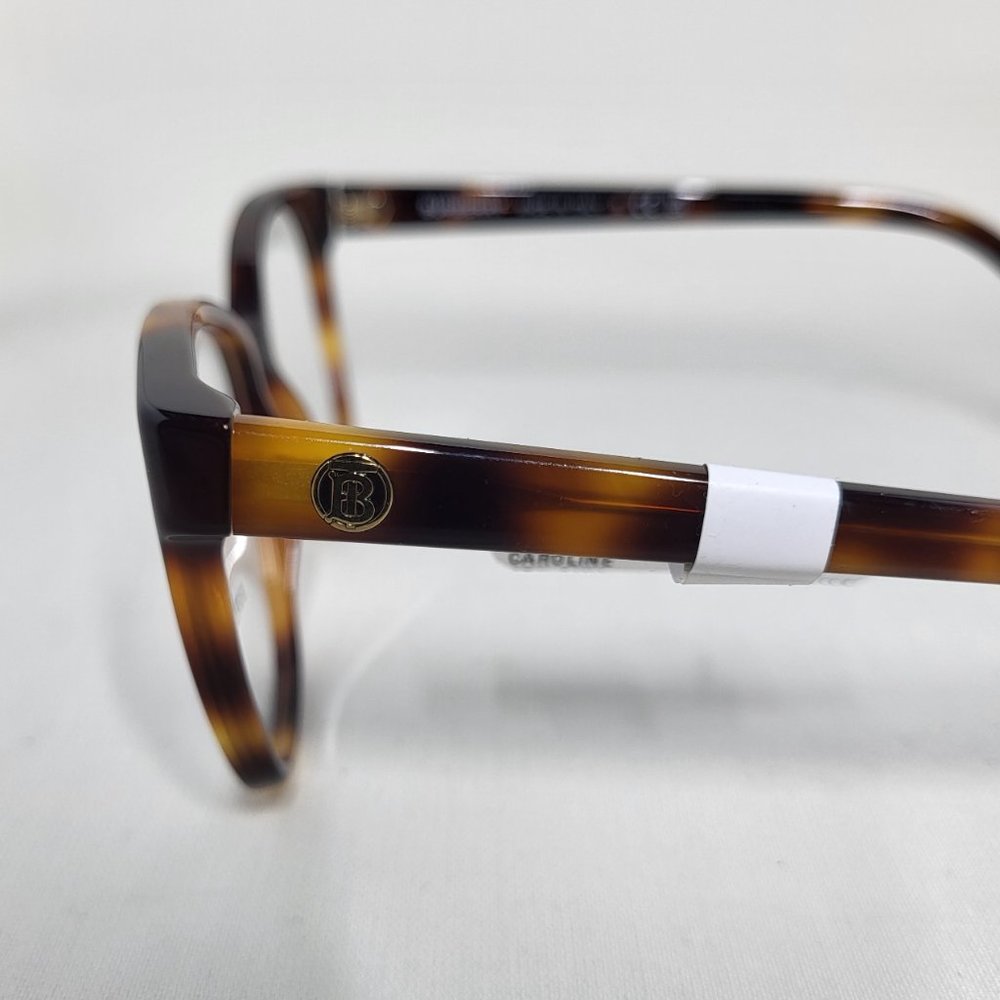 Burberry 2345 3316 Light Havana Rx-able Eyeglasses Made in Italy NEW - Picture 4 of 5